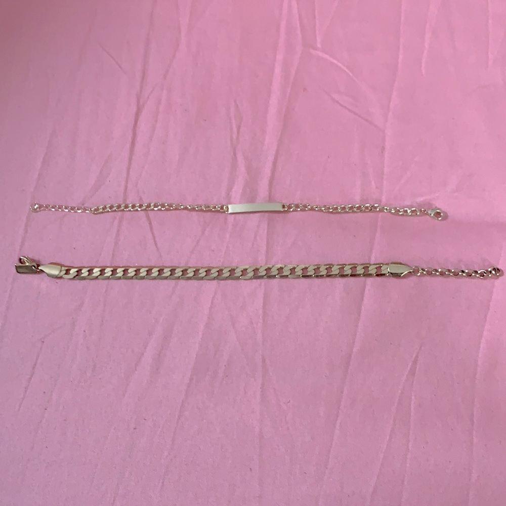 Gold plated bracelets